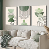 Toile - Green Geometry